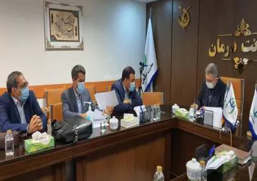 نماینده شهرستان به همراه رئیس دانشکده علوم پزشکی مراغه با معاون درمان وزارت دیدار کرد