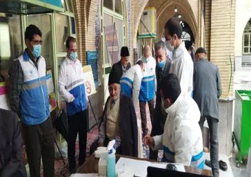 کمپین واکسیناسیون برای نمازگزاران در مسجد جامع برگزار شد