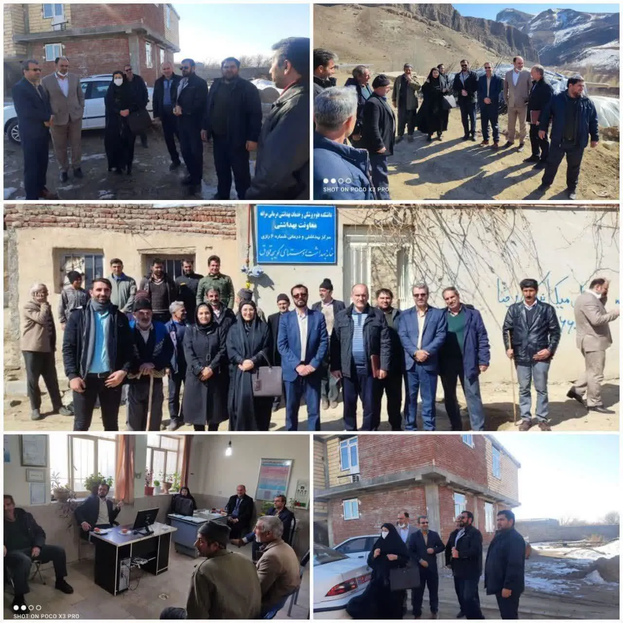 اهدای دو قطعه زمین جهت احداث ساختمان خانه بهداشت توسط خیرین بهداشت در روستاهای گلستان علیا و گویجه قملاق