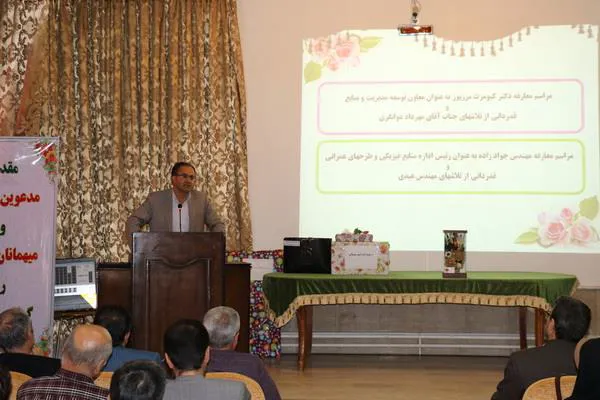 مراسم تودیع و معارفه ی معاونت توسعه مدیریت و منابع دانشکده علوم پزشکی مراغه برگزار شد