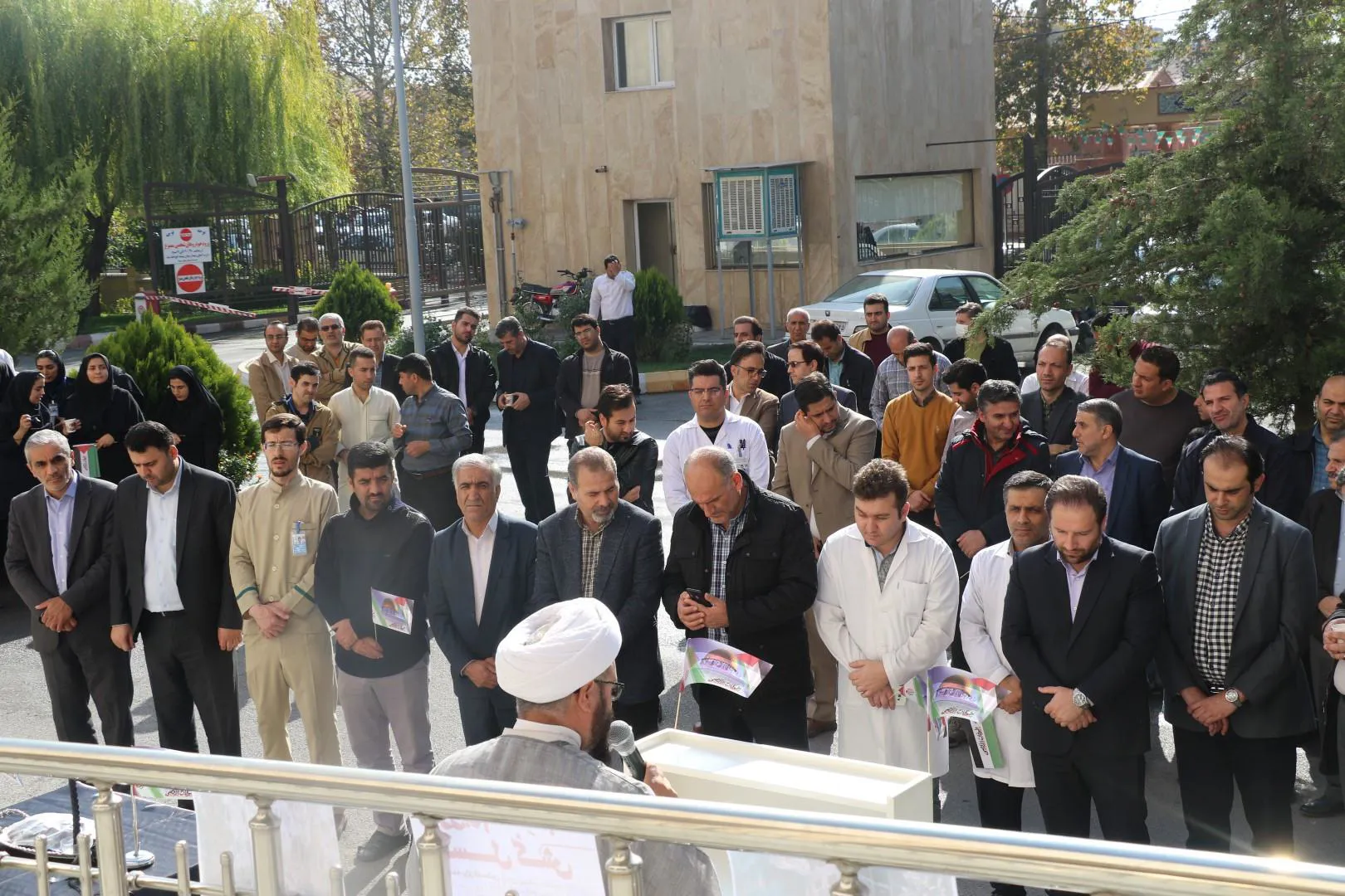 کادر درمان مراغه امروز حمله به مراکز درمانی غزه را محکوم کردند