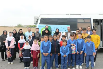ارائه خدمات رایگان دندانپزشکی به دانش‌آموزان مدرسه ۱۵ خرداد مراغه