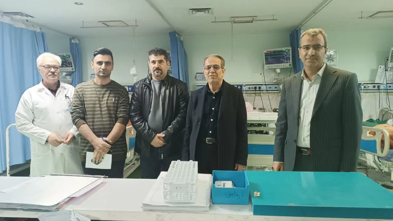 بازدید سرزده رئیس دانشکده علوم پزشکی مراغه از مرکز آموزشی و درمانی امیرالمؤمنین(ع)