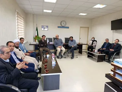 بازدید  رئیس دانشکده علوم پزشکی مراغه از معاونت آموزشی