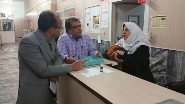 سرپرست دانشکده علوم پزشکی و خدمات بهداشتی درمانی مراغه از واحدهای تابعه دانشکده بازدید کرد