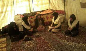 برگزاری اردوی جهادی در مناطق عشایرنشین دامنه سهند توسط بسیج جامعه پزشکی 
