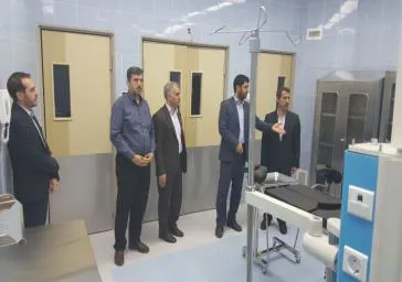 سرپرست دانشکده از روند تجهیز مرکز آموزشی درمانی سینا مراغه بازدید کرد