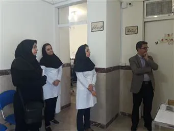  بازدید معاون بهداشتی دانشکده از مرکز تشخیص سل 