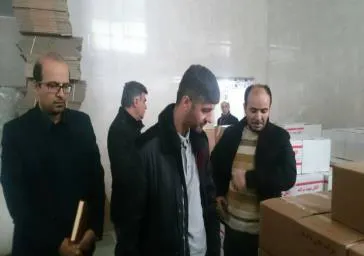 بازدید مدیر غذا و دارو به همراه کارگروه استانی از کارخانه الکل سازی نگین فام مراغه