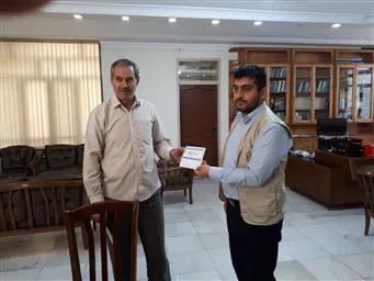 حضور فرماندار ، شهردار و دادستان شهرستان مراغه در کمپین کنترل فشار خون