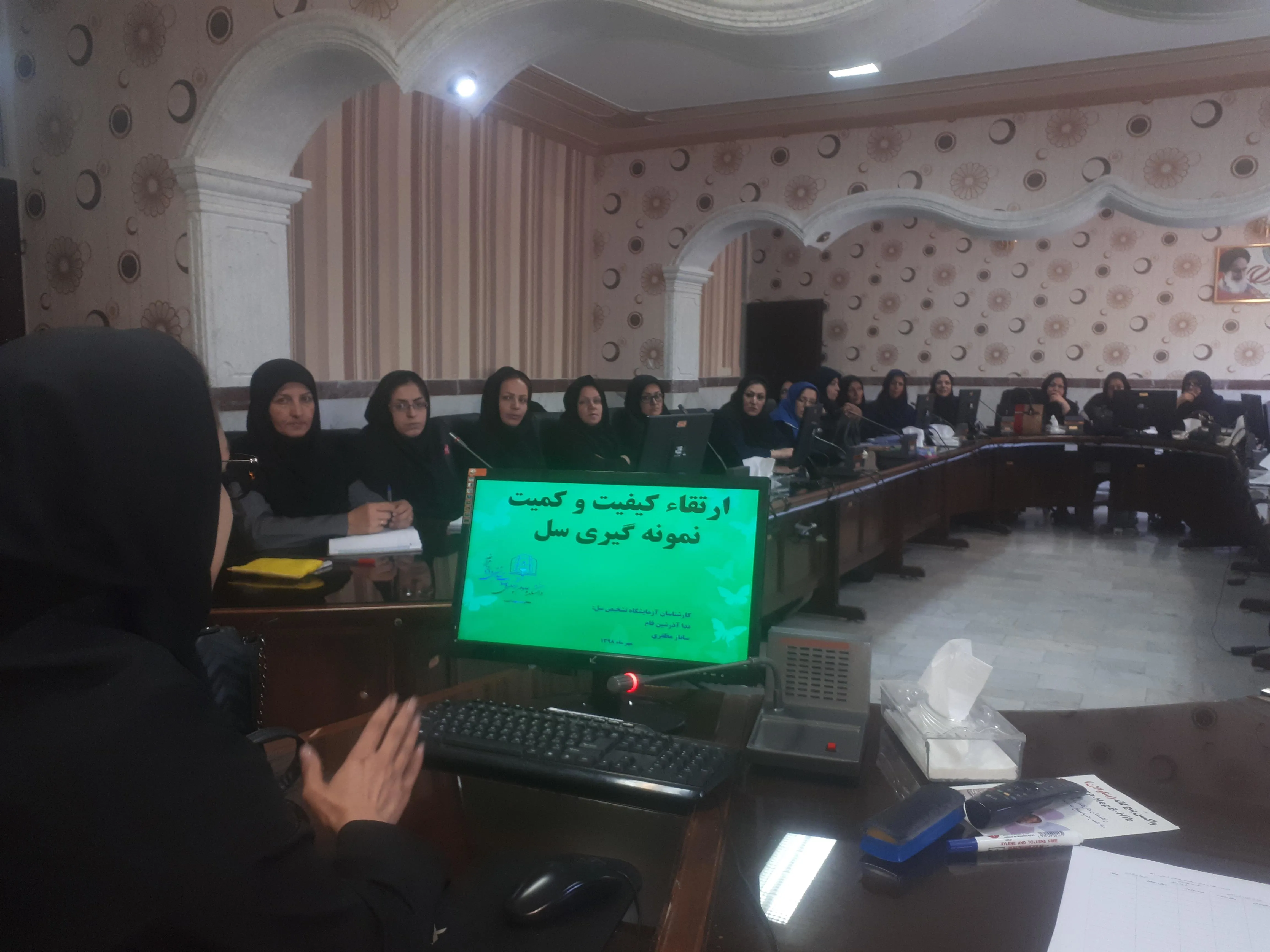 کارگاه آموزشی بیماری سل برای بهورزان خانه های بهداشت برگزار گردید 