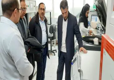 رئیس دانشکده از پایگاه انتقال خون شهرستان مراغه بازدید کرد
