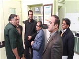 رئیس دانشکده  و هیات همراه از بیمارستان شهید دکتر بهشتی بازدید کرد