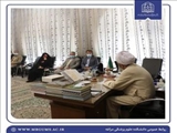 هیئت رئیسه دانشکده با امام جمعه محترم مردم شریف مراغه دیدار کرد