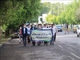همایش پیاده روی کارکنان معاونت بهداشتی دانشکده علوم پزشکی مراغه برگزار شد 