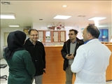 بازدید سرپرست دانشکده علوم پزشکی از بخش های اورژانس بیمارستان های امیرالمومنین(ع) و شهید بهشتی