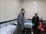 سرپرست دانشکده علوم پزشکی مراغه از کلینیک تخصصی بیمارستان شهید بهشتی بازدید کرد