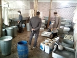 توقیف کارگاه غیر بهداشتی پنیرسازی در یکی از روستاهای  شهرستان مراغه 